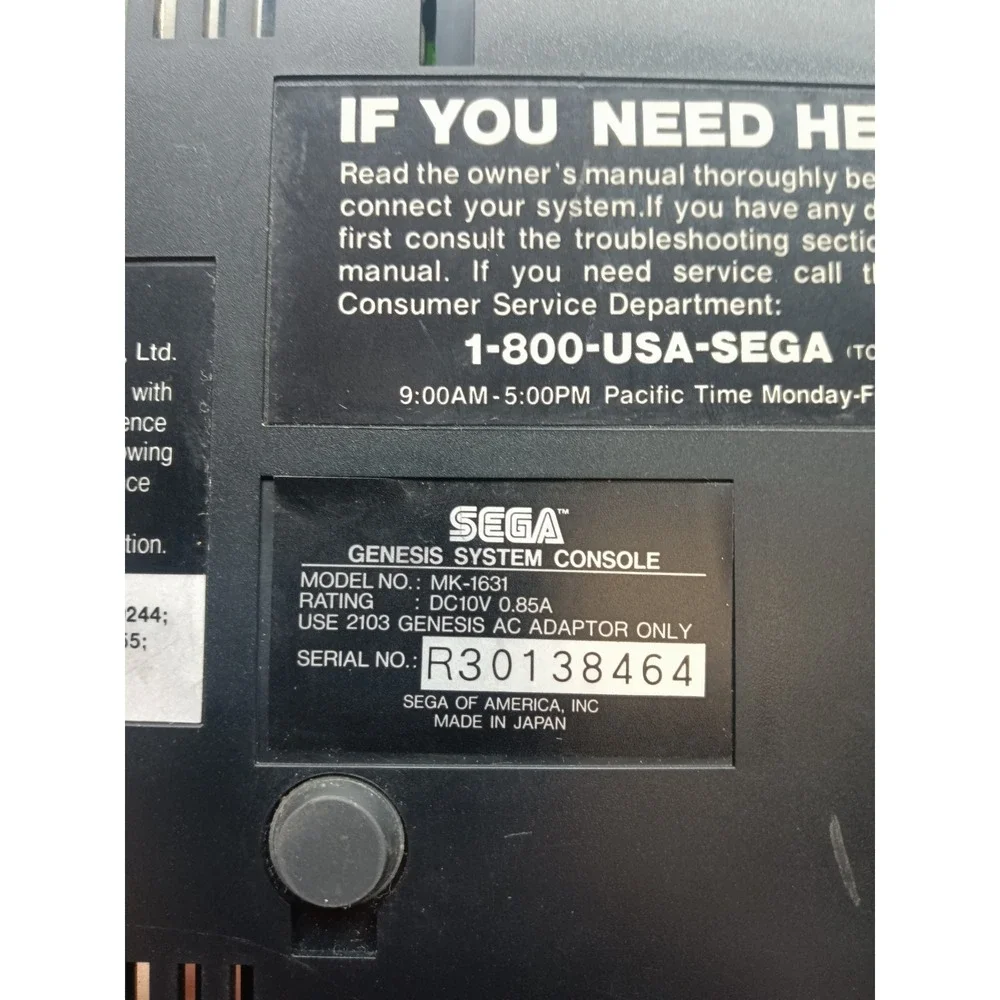 Sega mk 1631